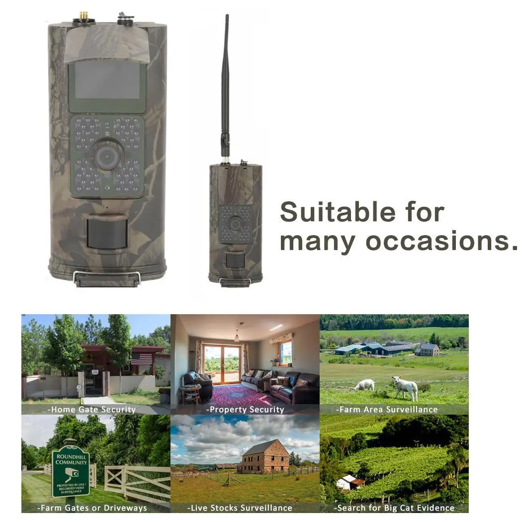 2018 новая HC 700A/700M охотничья камера 12MP 940nm ночное видение MMS GPRS Скаутинг 2G/3G ловушка