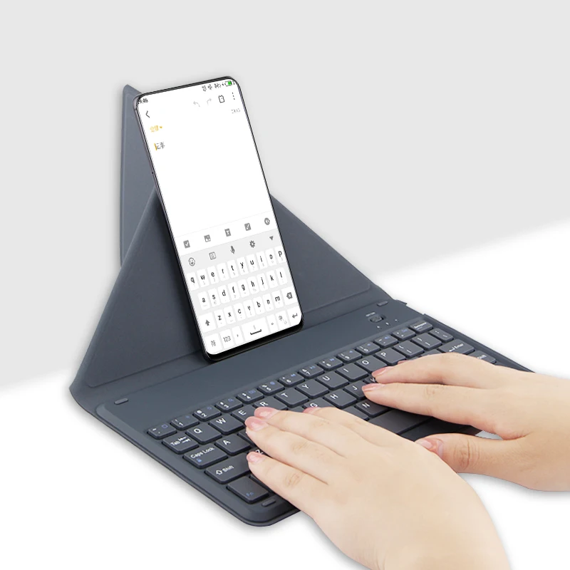 

Bluetooth Keyboard For BBK ViVo Xplay6 5 Y66 Y67 V11 V3 Y71 V5 X7 X6 X9 S X20 Plus Y81 Mobile phone Wireless keyboard Stand Case