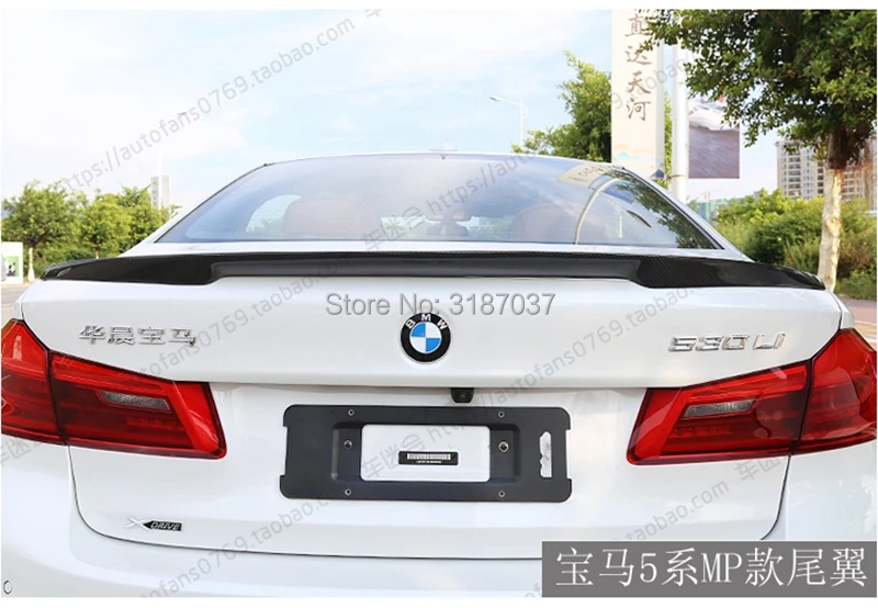 Для BMW G30 спойлер 5 серии 530i 540i F90 & M5 Седан 4 дверный 2017 2018 ABS пластиковый