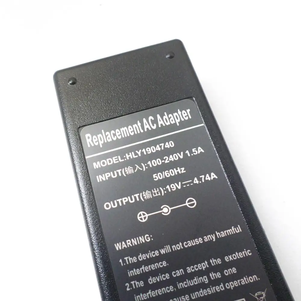 

19V 4.74A 90W Notebook PC AC Adapter For HP Compaq G60-235DX G60-440US G53 G61 G62 G63 G64 Laptop Charger Power Supply Cord NEW