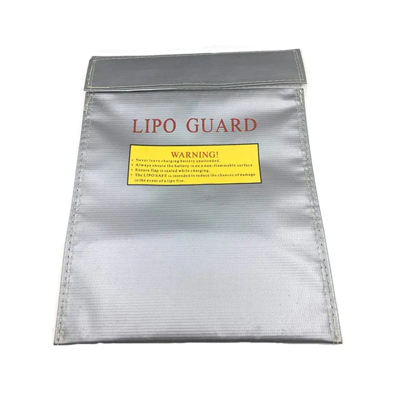 Lipo Battery Safety Bag Retardant Fireproof Explosion Proof Guard 30x23cm for RC Models Drone Quadcopter Spare Parts | Игрушки и хобби