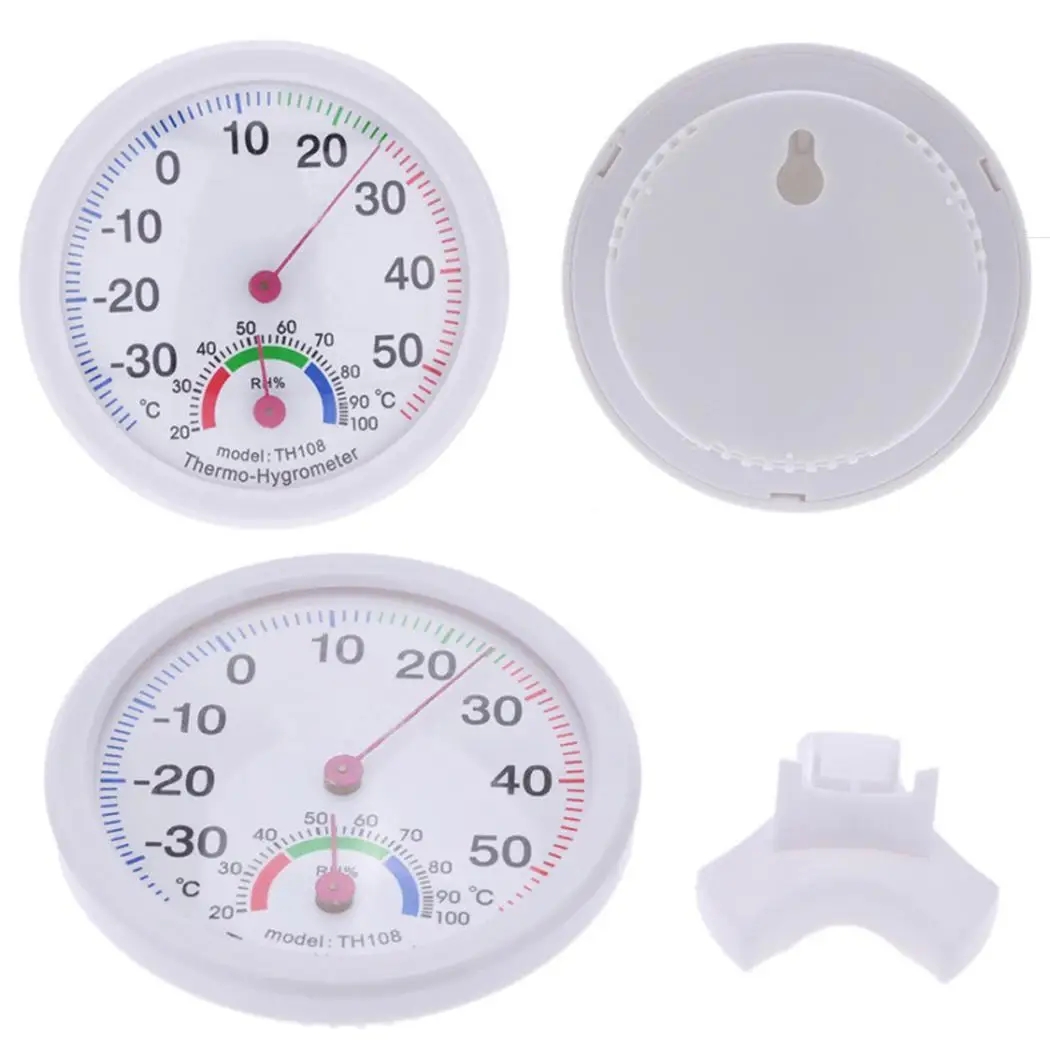 Inductive Pointer Durable Thermometer Hygrometer Indoor 20%-100% error 5% 75mm Outdoor -30C-50C Error 2C | Дом и сад