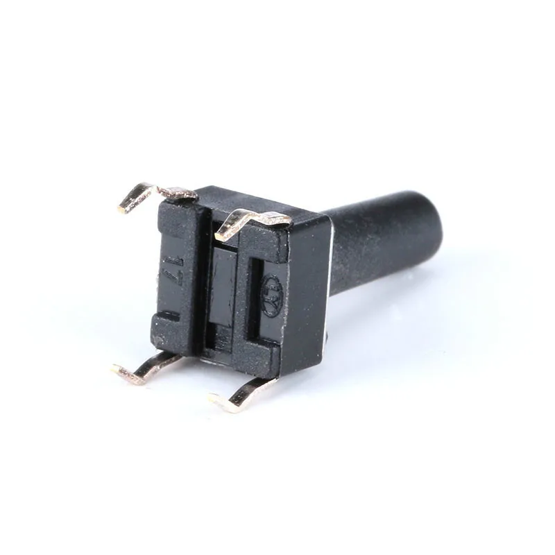 20 шт./лот SMD 6х6х13 мм тактильная кнопка микро переключатель мгновенная 4