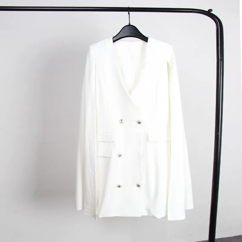 Женское двубортное мини платье TWOTWINSTYLE элегантное приталенное с v образным