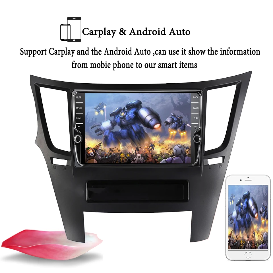 IPS 1024*600 Android 8 1 автомобильный DVD GPS навигатор радио плеер для Subaru Legacy Outback 2010 2014
