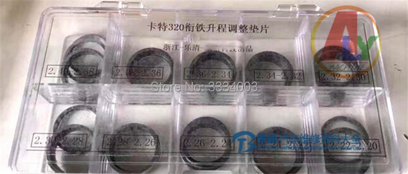 Дизель Common Rail Инжектор форсунки регулировочные прокладки для CATT 320D C7C9 игольчатый