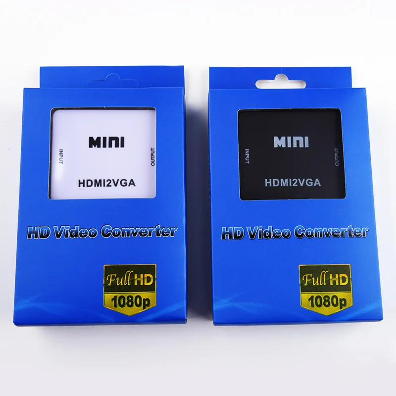 CLAITE MINI HDMI в VGA композитный аудио видео конвертер HD 2 AV преобразователь сигнала |