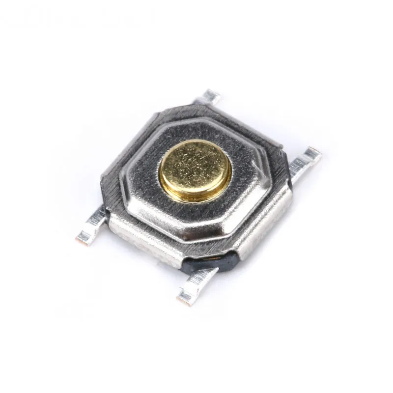 40 шт./лот SMD кнопочный переключатель 4*4*1 5 мм тактильный такт микро