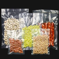100pcs food vacuum bags home nuts snacks cake storage sealed bag kitchen food meat vegetables fruits beans packaging bags