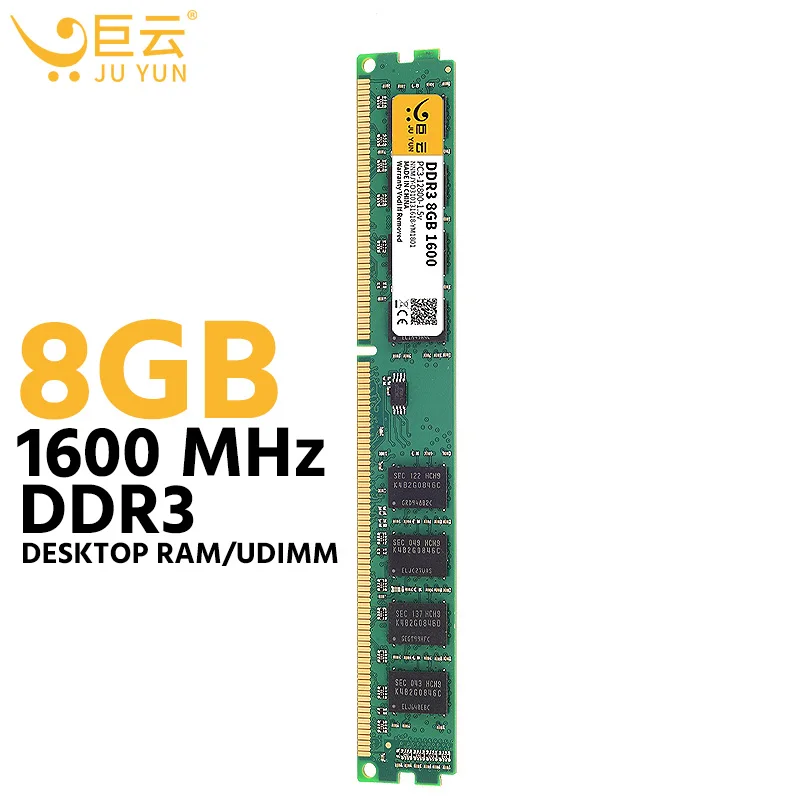 Ju Yun DDR3 8 Гб 1600 МГц ОЗУ Настольная память 1066 1333 совместимая с ПК 4 2 напряжение 1 5 в |