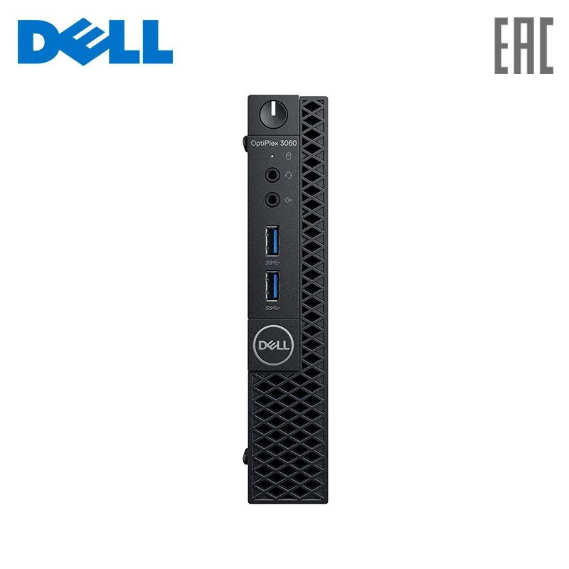 Компьютер Dell Optiplex 3060 Micro i5 8500T/8Гб/256ГбSSD/UHDG 630/black/Linux (3060-7601) | Компьютеры и офис