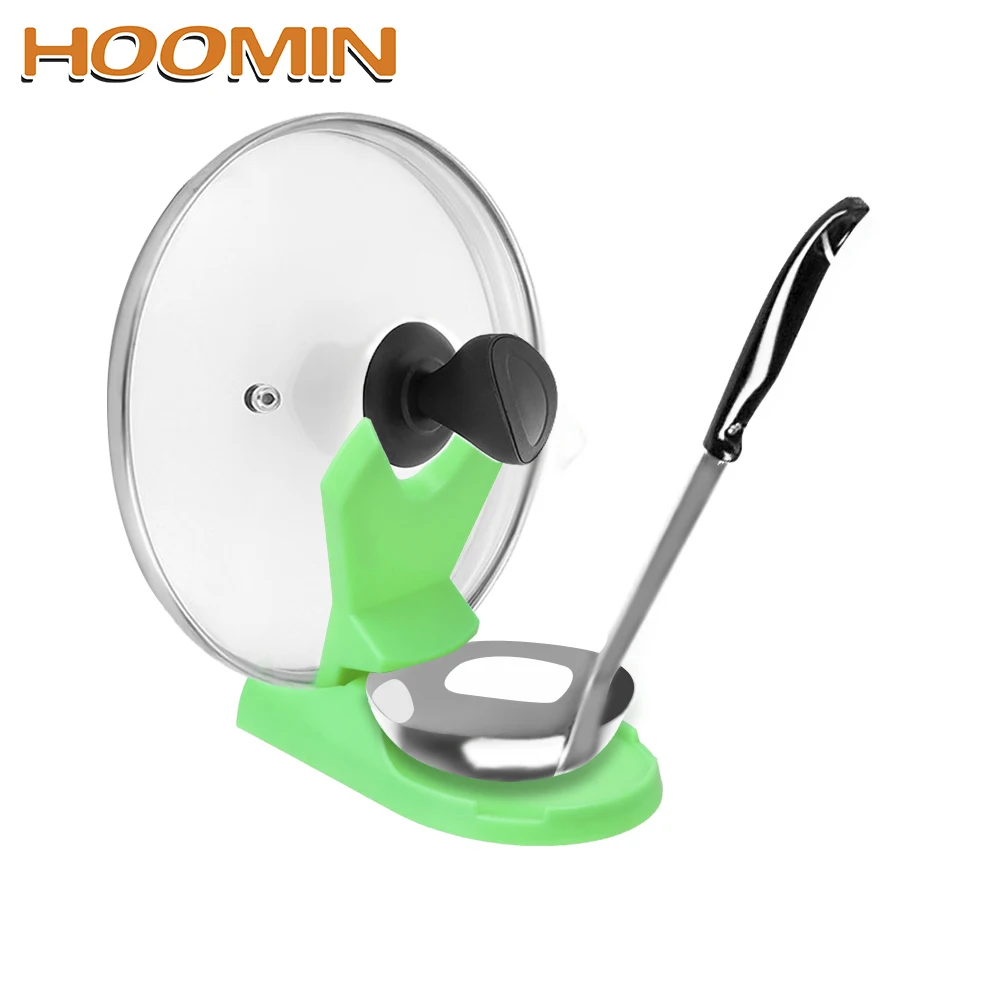 Держатель для ложки HOOMIN подставка кастрюли с крышкой органайзер кухонной плиты