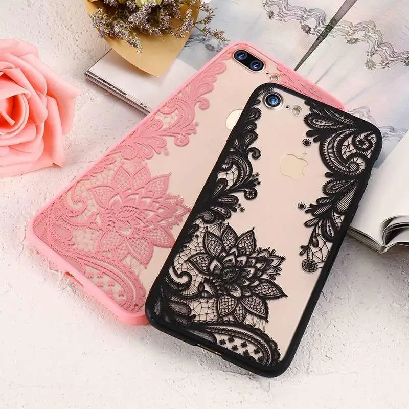 Чехол KISSCASE с цветочным кружевом для iphone 11 чехол 11pro max чехлы iPhone 7 5 6 6s X 8|Бамперы| |