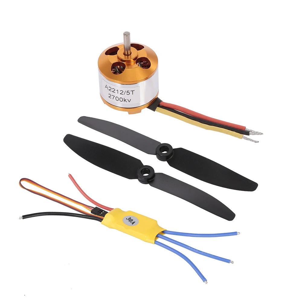 A2212 2700KV бесщеточный двигатель с 30A ESC и пара 5030 Пропеллер для X525