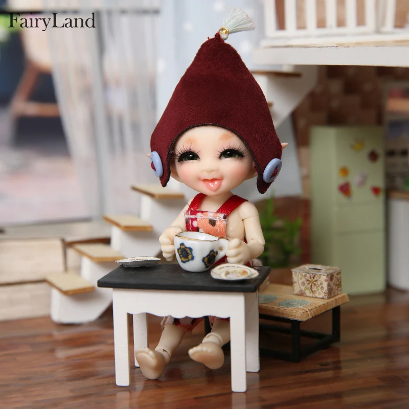 Куклы Realpuki Sira BJD 1/13 длинные уши улыбка веселье уникальная причудливая игрушка