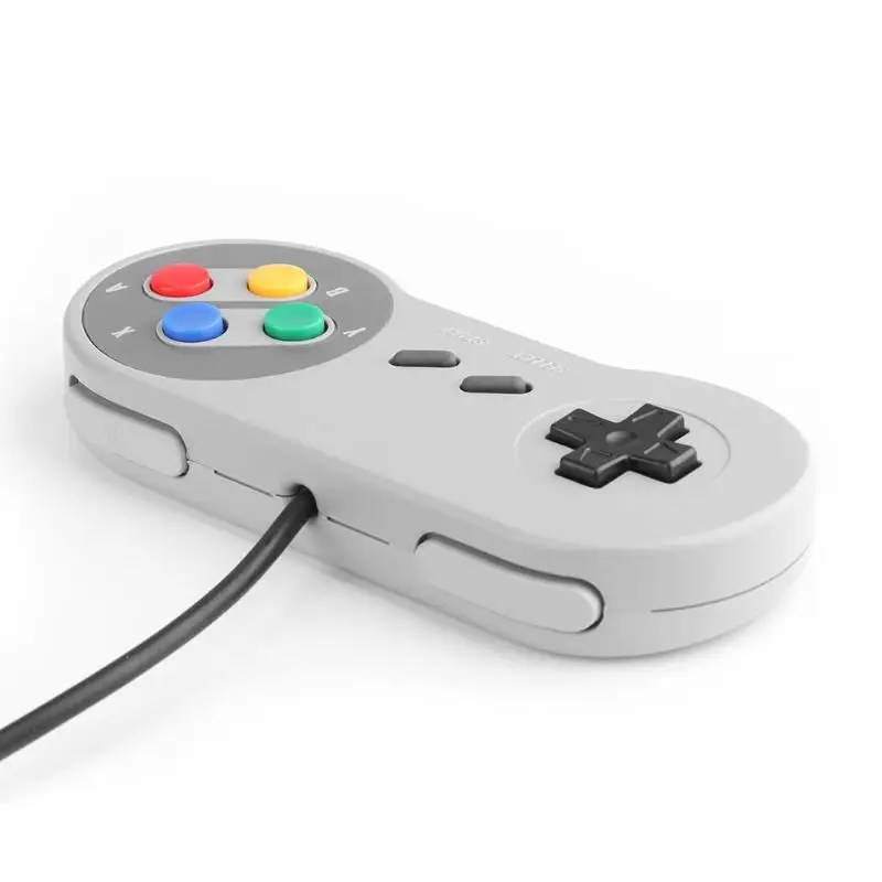 2 шт. Проводные контроллеры геймпады джойстик для nintendo SNES системы консоли |