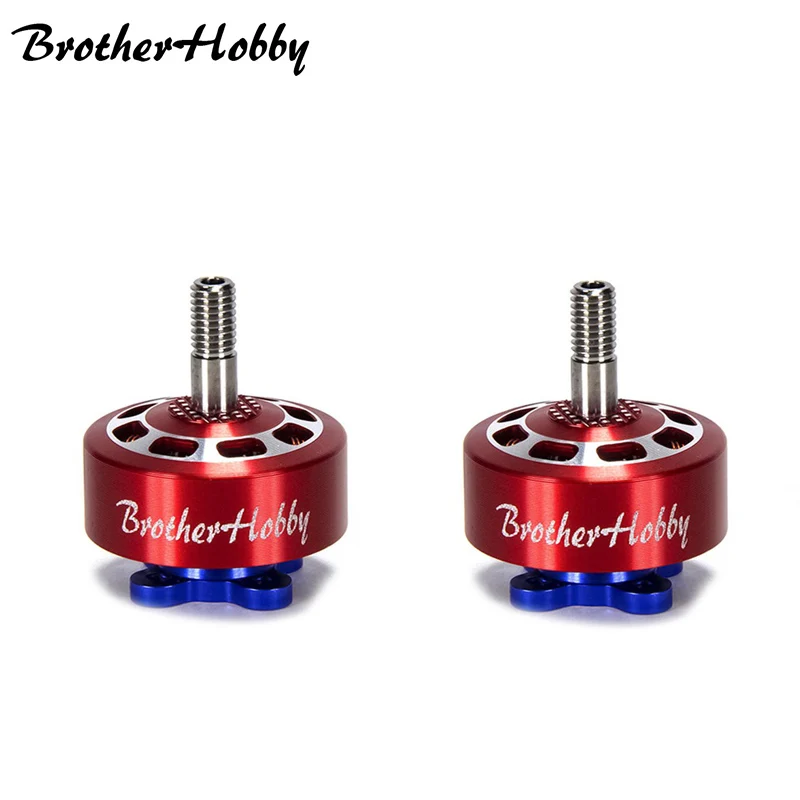 Новинка 1 шт./2 шт. brotherhobby Скорость щит 2207 5 V2 1560/1750/1920/2108/2400/2700/3400KV 4-6S CW бесщеточный