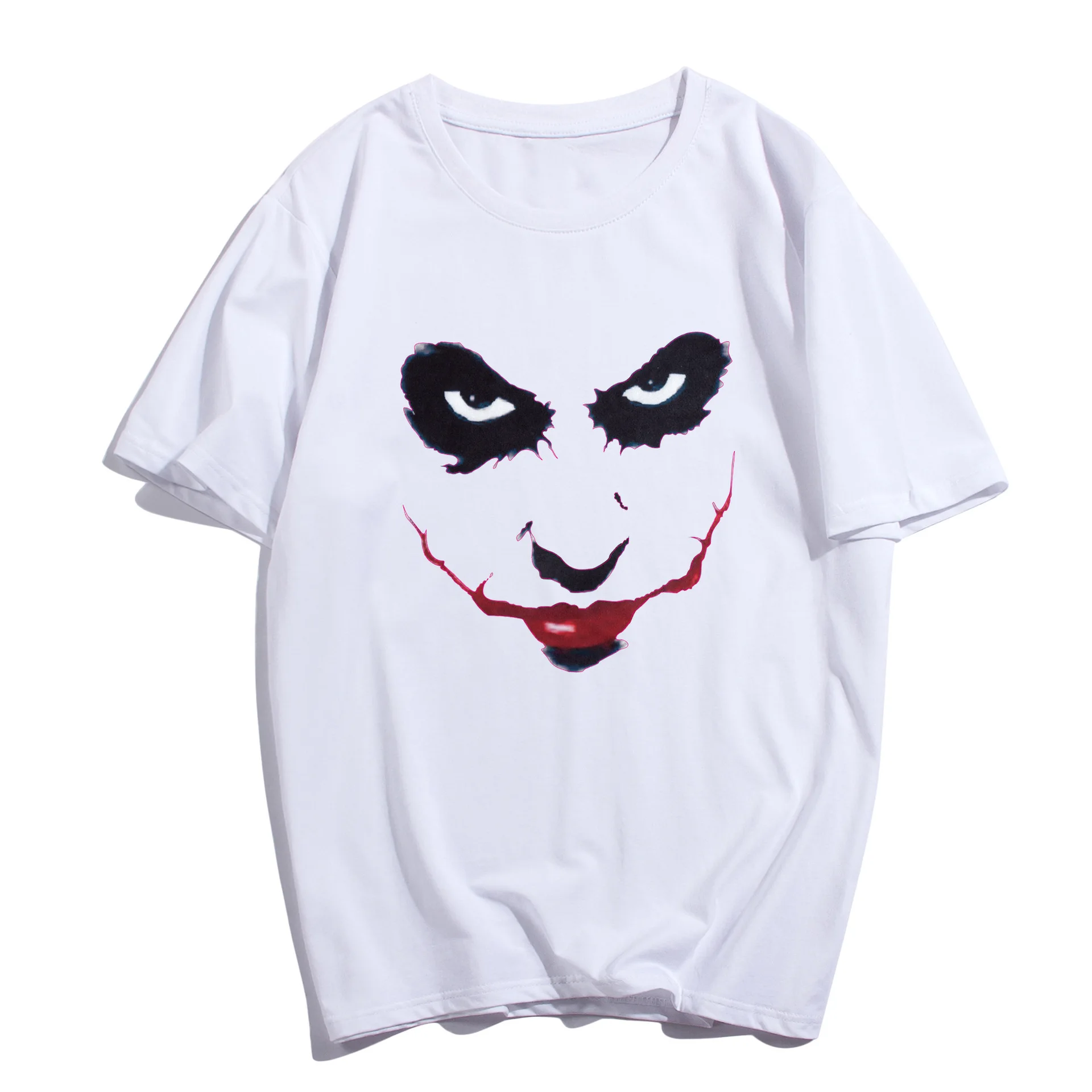 Youth men's short-sleeved spring and autumn 2019 new t-shirt creative fun cartoon print fashion loose thin | Мужская одежда