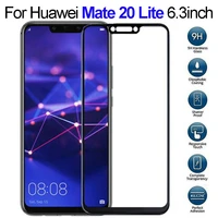 12 pcs protective glass on for huawei mate 20 lite light lait screen protector tempered glass on huawey hawai mate20 life glass