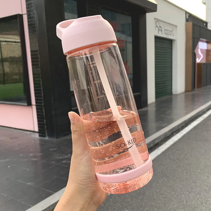 Шейкер Soffe 550 850 ml протеин бутылка для воды без бисфенола А с соломинкой большой