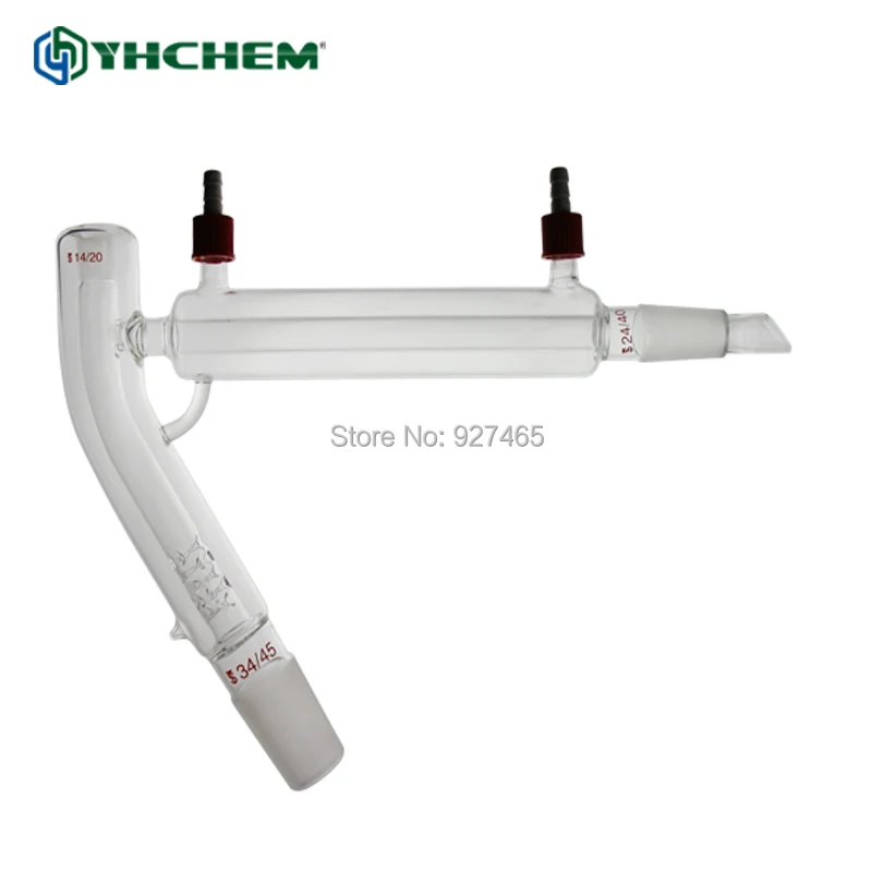 YHChem новая лабораторная стеклянная посуда 5л дистилляционная головка короткий