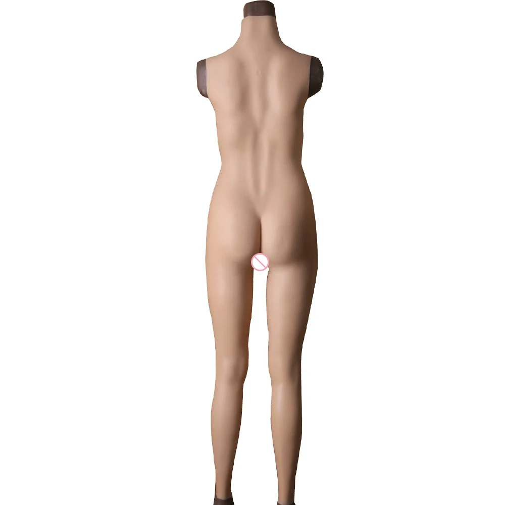 Knowu C Кубок формы силиконовые боди Человек Паук Fullbody груди длина по щиколотку