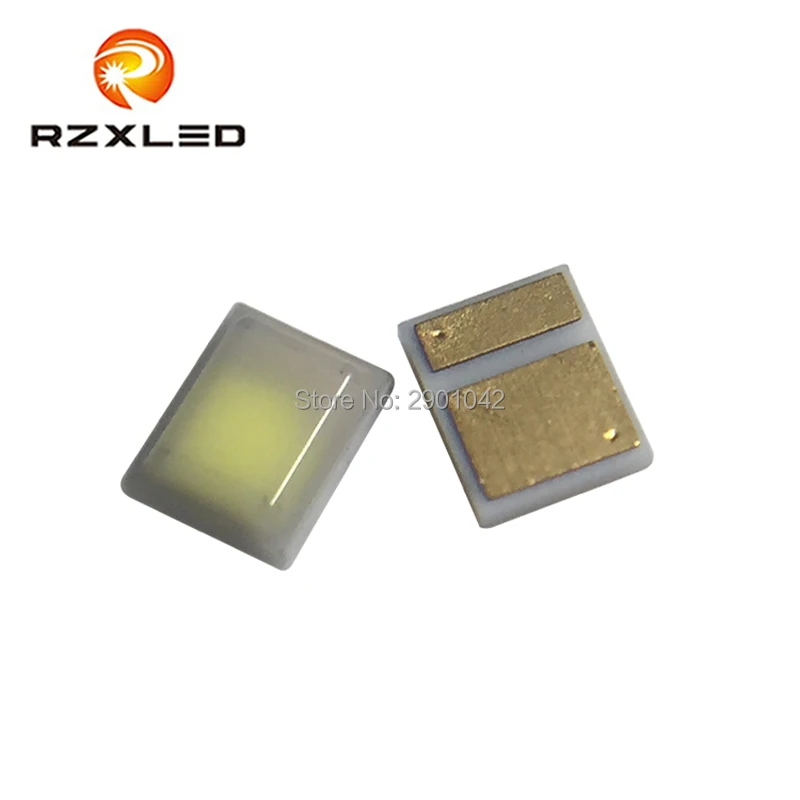 100 шт./лот LED керамические 1000MA 5 Вт ФОСФОРНЫЕ преобразованные Amber2300K белые 5000K