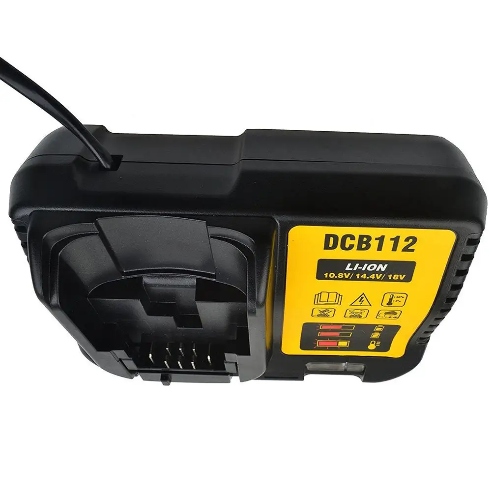 Быстрое зарядное устройство Adeeing Li-Ion для Dewalt DCB112 DCB105/015 | Инструменты
