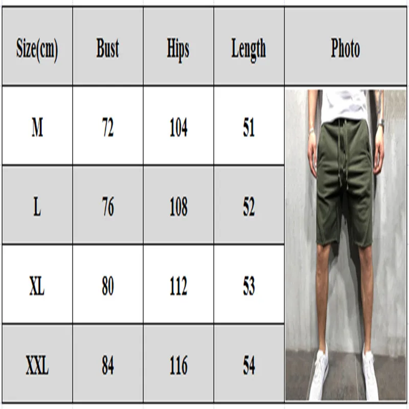 Summer Sports Style Men Short Pants Pocket Casual Jogging Trousers Shorts Jogger Plain Color Drawstring Gym Streetwear | Мужская одежда