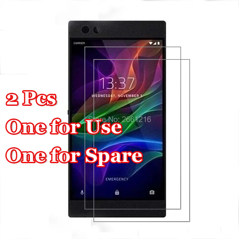 2 шт./лот для Razer Phone 1 5 7 дюйма переднее жесткое закаленное стекло 9H 2.5D Премиум