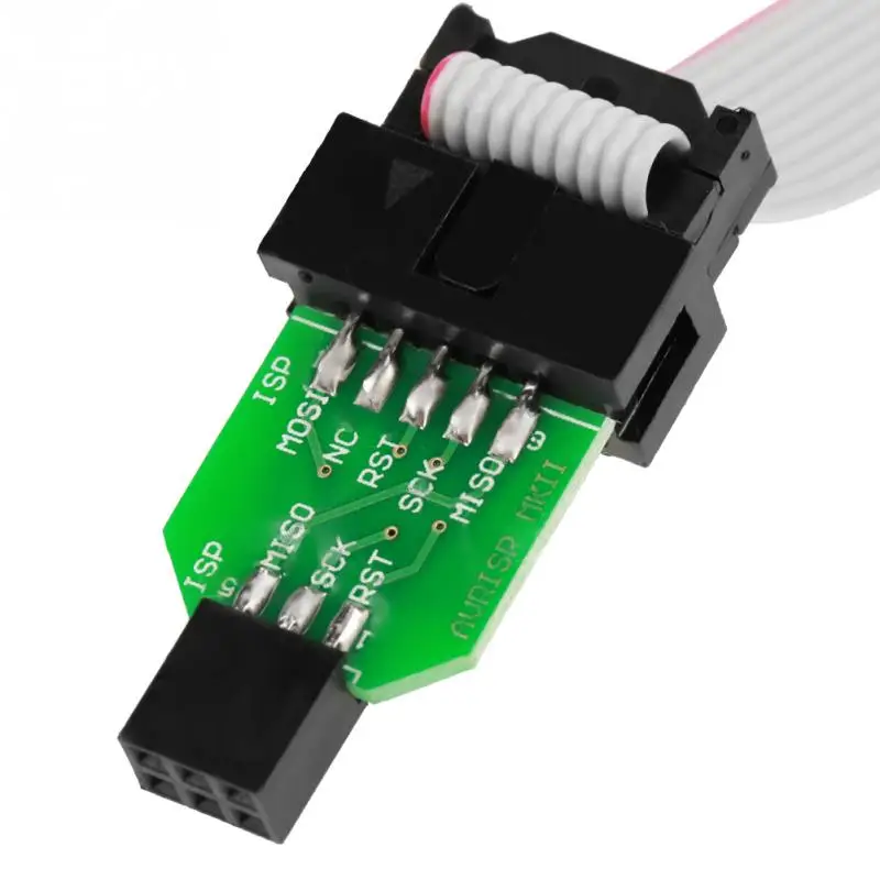 1 set AVRISP mkII Downloader Compatible With Original Programmer Supports AVR Studio Speed Adjustable 2019 | Обустройство дома