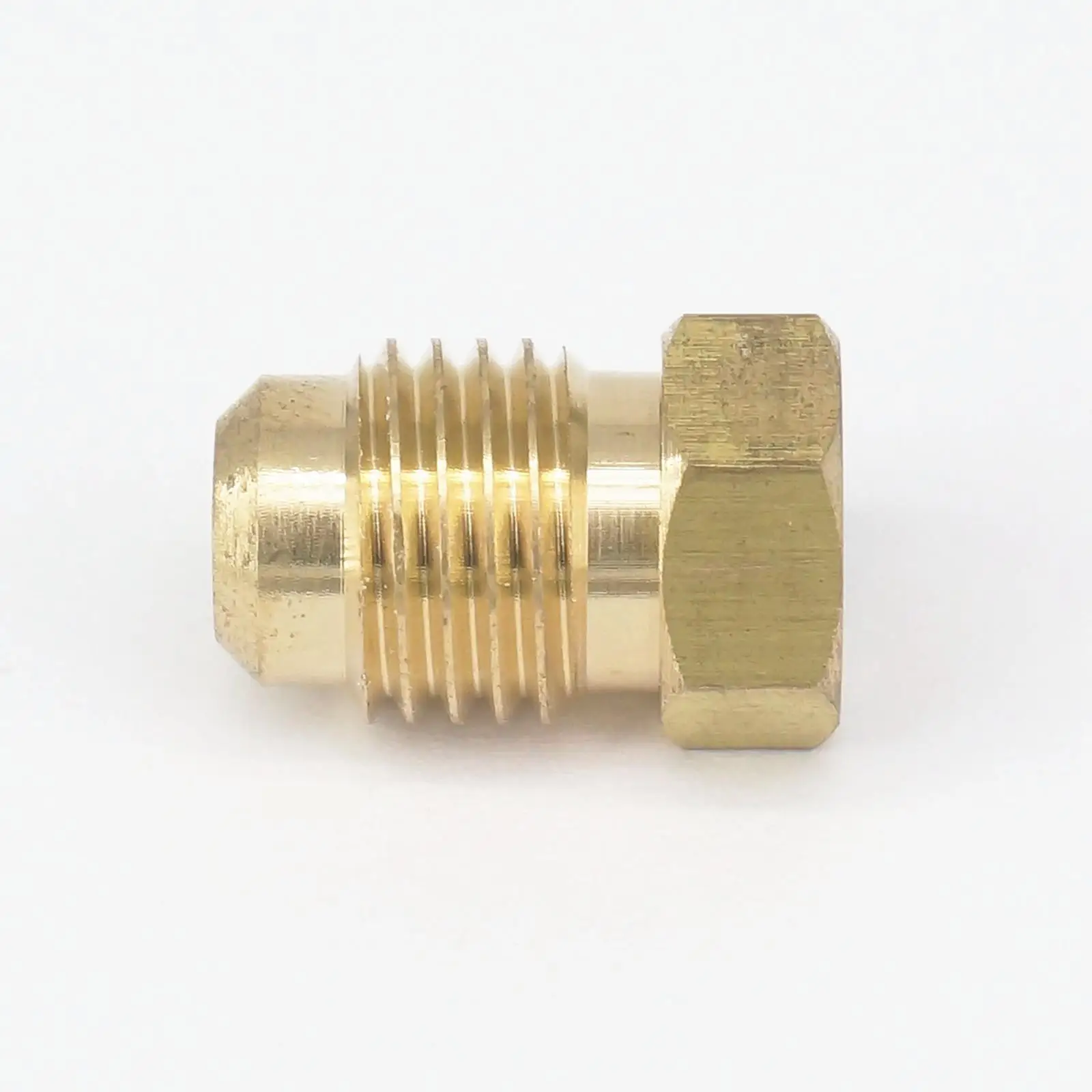 LOT2 подходит трубка od 3/16 &quot1/4&quot 5/16 &quot3/8&quot 1/2 &quotлатунь SAE 45 градусов шестигранный