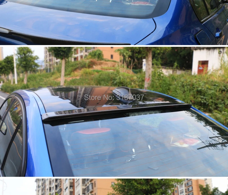 Для BMW M3 320i 320li 325li 328i F30 F35 Roo ABS пластиковая Неокрашенная искусственная Задняя