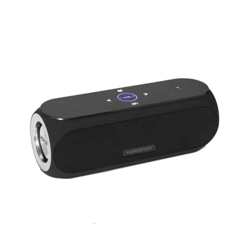 HOPESTAR H19 Nfc Bluetooth динамик пресс панель открытый супер бас Колонка сабвуфер большой