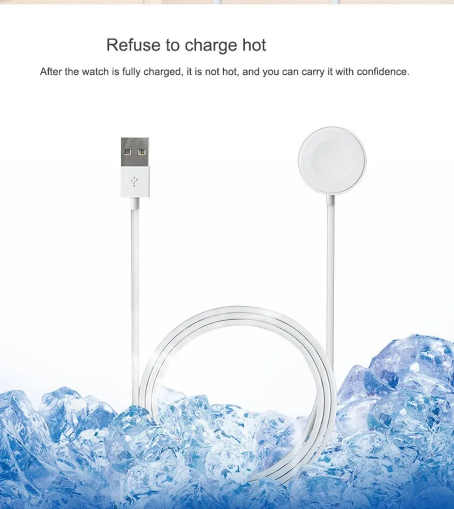 1 метров Apple наручные часы магнит Беспроводной заряда линии 1234 поколения