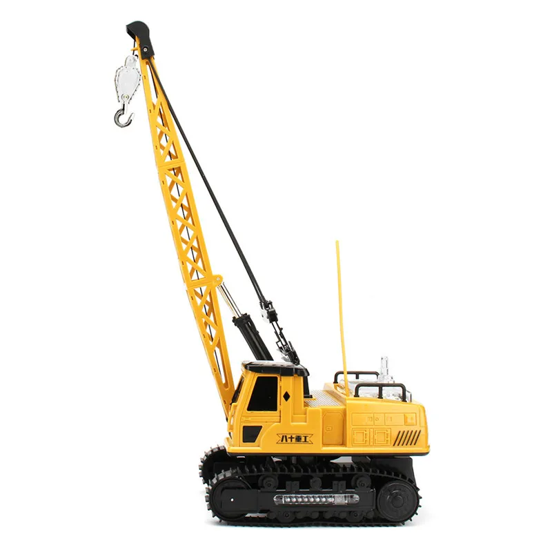 Новые поступления игрушек Huina 91115 1/14 2 4G 12CH Rc башенный кран 680 градусов вращения и