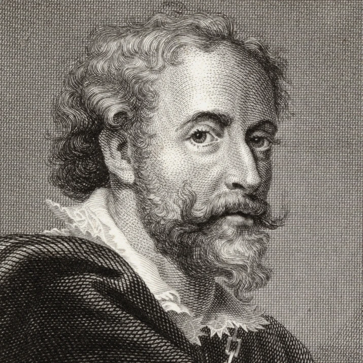 Питер пол Рубенс 1577 1640. Фламандский Painter.19Th века гравировкой по Чарльз Pye от