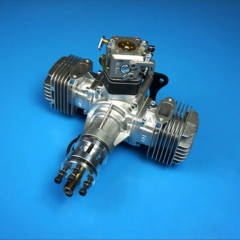 Газовый двигатель DLE40 40CC для радиоуправляемого самолета фиксированная