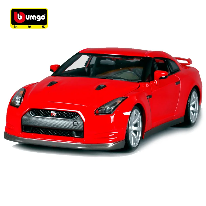 Bburago 1:18 2009 Nissan GT R спортивный автомобиль литой модельный игрушка Новый в коробке