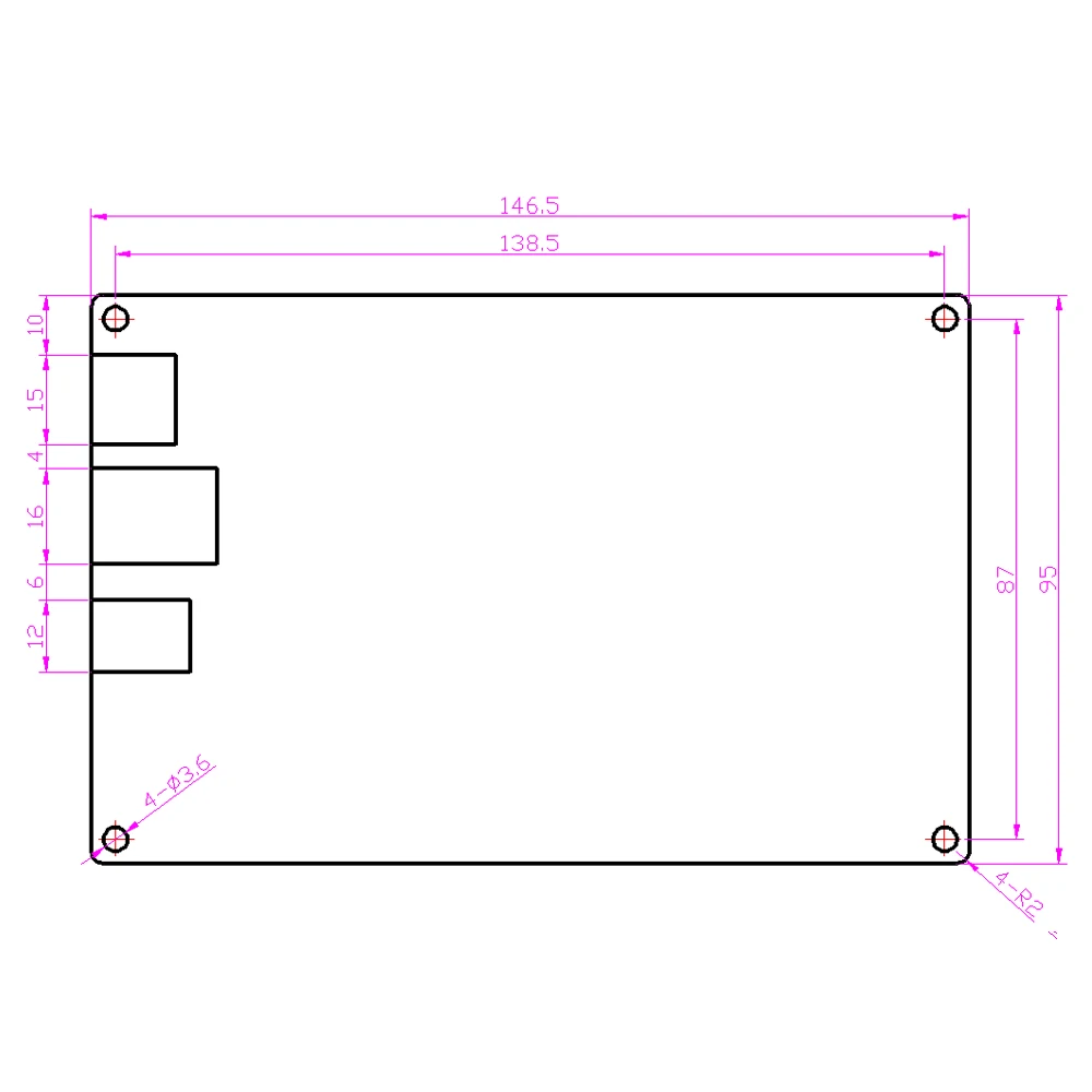 3D принтер платформа плавного управления с открытым исходным кодом MKS SBASE V1.3 Ethernet