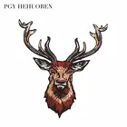 PGY 1 шт.лот утюжок на священном Лось для одежды вышитая нашивка Сделай Сам декоративная куртка бесплатная доставка маленький размер креативное новое животное