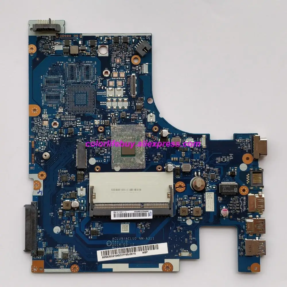 

Genuine 5B20G91645 UMA w N3540 CPU ACLU9/ACLU0 NM-A311 Laptop Motherboard Mainboard for Lenovo G50-30 NoteBook PC