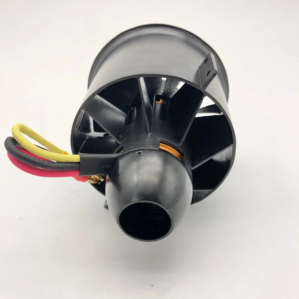 Freewing new 12 лезвий 80 мм Металл EDF с мотором outrunner 3530 1680KV или 1850KV 6S плоская модель RC