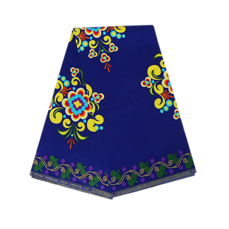 6 yard /lot Manufacturers Direct Sale of Batik Printed Cloth for African National Garments african wax fabric ankara | Дом и сад
