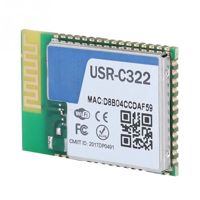 Новый мини UART серийный WIFI модуль беспроводной USR-C322 внешний внутренний антенный |