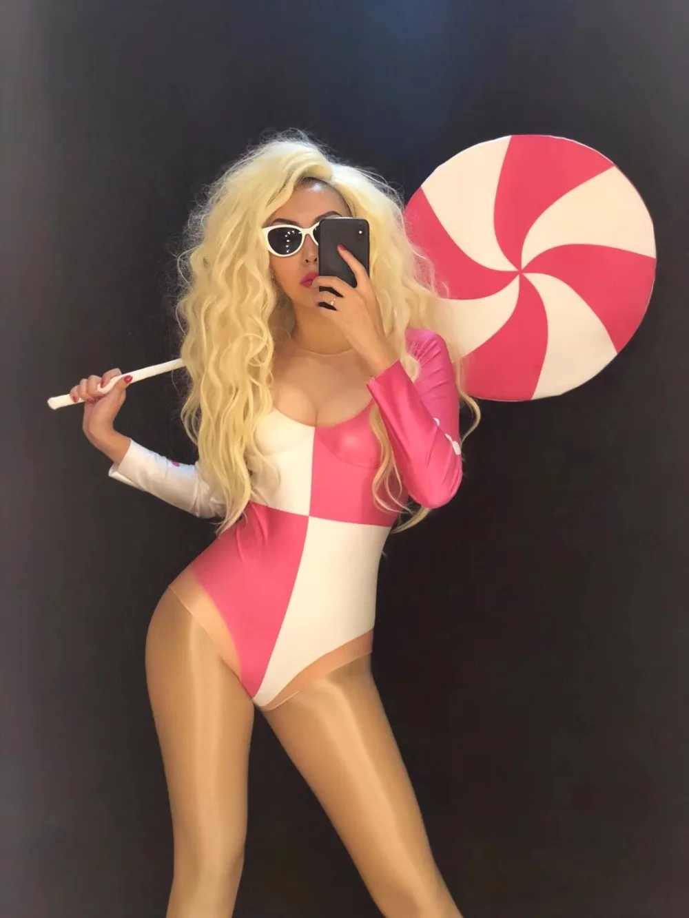New Women Sexy Bodysuit Nightclub Party Stage Wear Show Costumes Dancer Singer Gogo Clothing