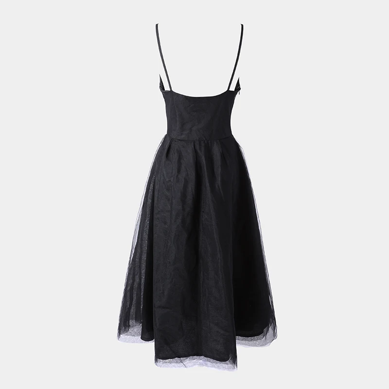 Изящное Платье с тонкой талией и V-образным вырезом 2019 | Женская одежда