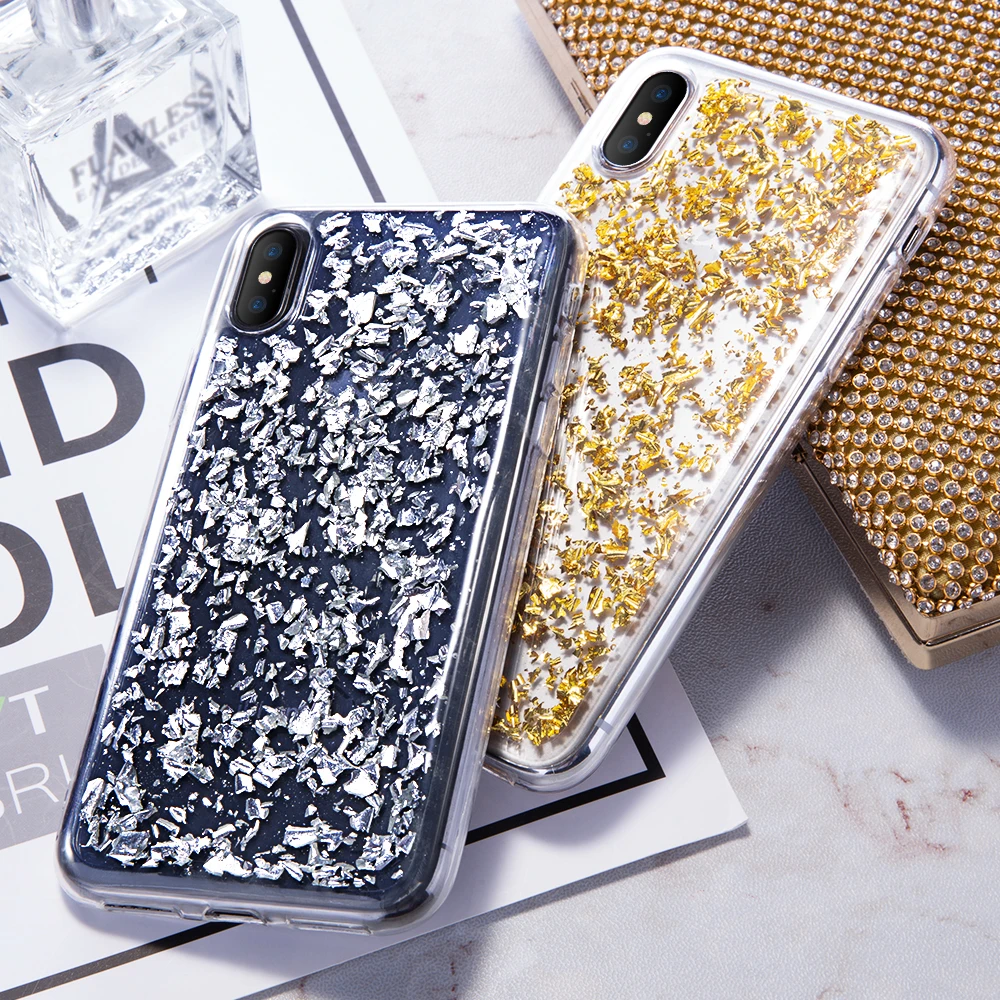 Kisscase Роскошные Мягкие TPU чехол для iPhone 7 силиконовые Блестящий сверкающий 8 плюс 6 S