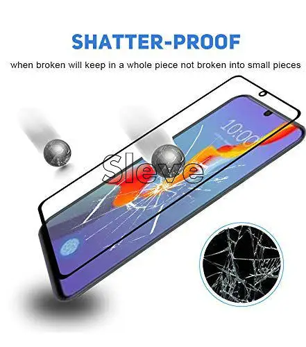 2 шт. 2.5D 9H для Huawei P30 Lite Полное покрытие экрана Защитная пленка Закаленное стекло