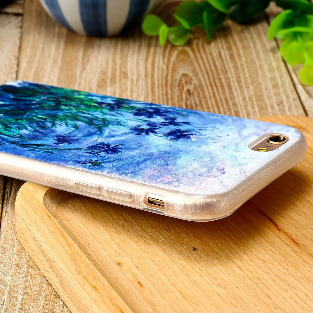 Чехол CASEIER с 3D тиснением для Samsung S6 S7 Edge чехлы художественным цветочным принтом